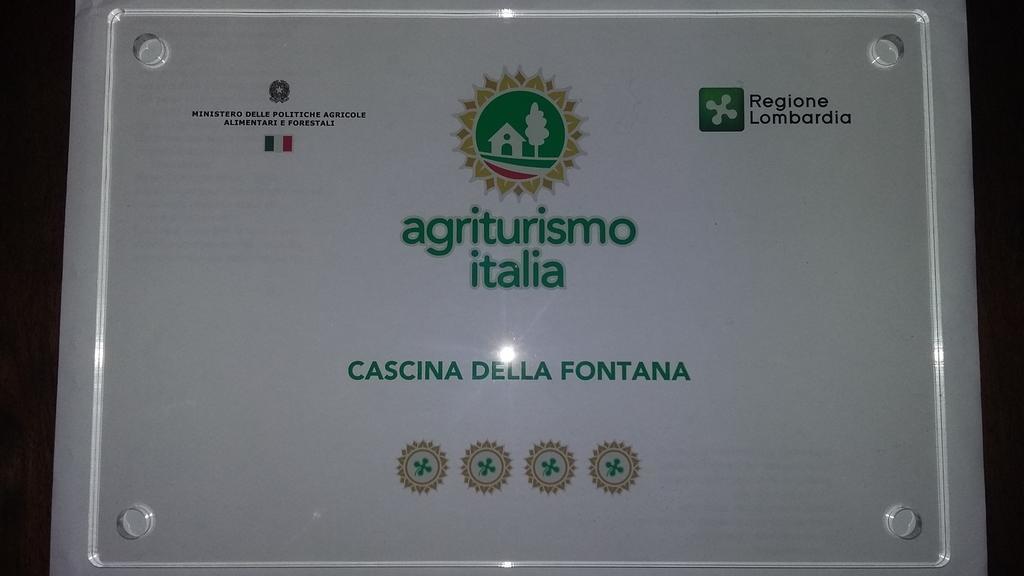Agriturismo Cascina Della Fontana Lodi Exterior foto